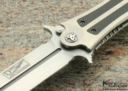 Darrel Ralph Custom Knife Mega Flipper Frame Lock Dagger - Image 2