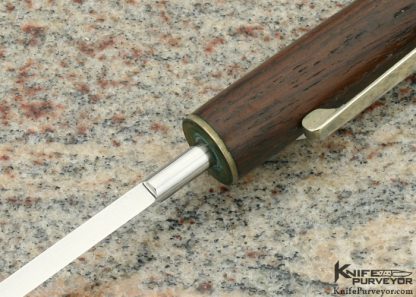 C. Gray Taylor Custom Knife Cocobolo Covert Pen Knife - Image 2