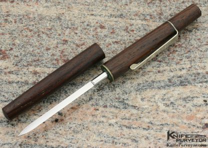 C. Gray Taylor Custom Knife Cocobolo Covert Pen Knife - Image 4