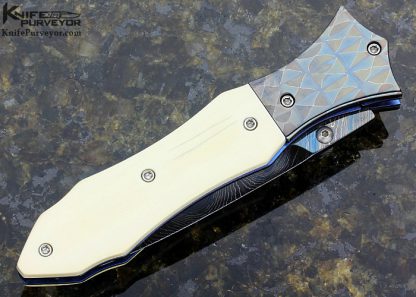 Nate Clark Custom Knife Linerlock Dagger - Image 3