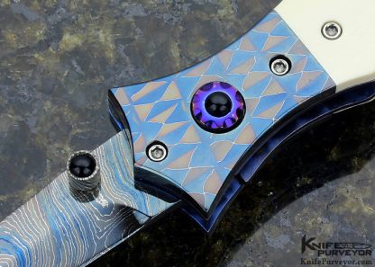 Nate Clark Custom Knife Linerlock Dagger - Image 2