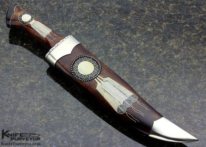 Jay Hendrickson Custom Knife Classic Dream Catcher Bowie - Image 8