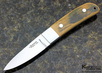 3 mar 15 S.R. Johnson Custom Knife Mammoth  "Backpacker"