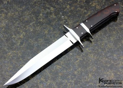 Joe Kious Custom Knife Desert Ironwood Subhilt Fighter