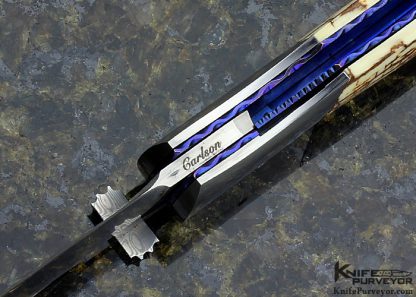 Kelly Carlson Custom Knife  Linerlock - Image 7