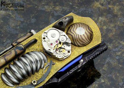 Peter Martin Custom Knife "Steampunk" Linerlock - Image 7