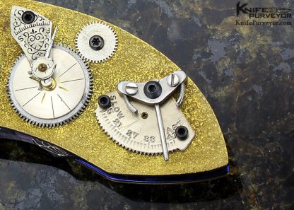 Peter Martin Custom Knife "Steampunk" Linerlock - Image 5