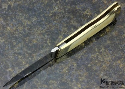 Ron Lake Custom Knife Brass Tail Lock - Image 7