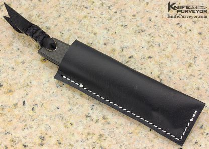 Ohta Knives Custom Knife Carbon Fiber Friction Folder - Image 7