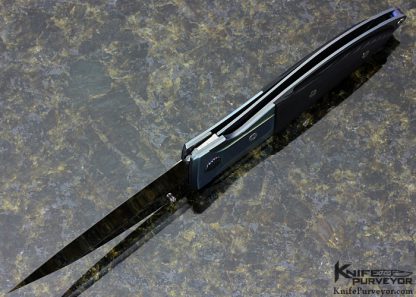 Michael Walker Custom Knife Left Handed Linerlock - Image 6