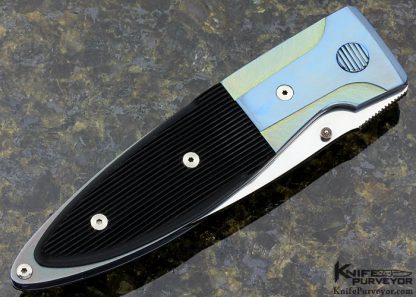 Michael Walker Custom Knife Left Handed Linerlock - Image 4