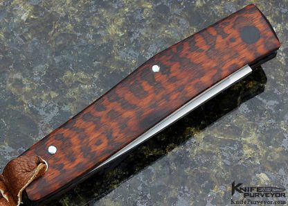 Ohta Custom Knife Snakewood Slip Joint - Image 4