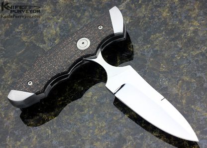 Kansei Matsuno Custom Knife 2 Way Hunter Push Dagger Linerlock - Image 4