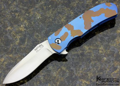 Bill Coffey Custom Knife Titanium Frame Lock