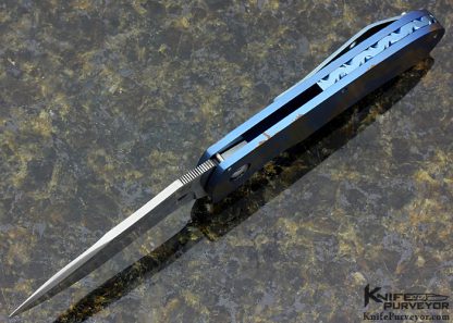 Bill Coffey Custom Knife Titanium Frame Lock - Image 4