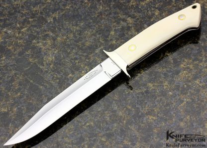 Bob Loveless Custom Knife Riverside Football Logo Fighter