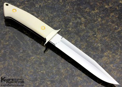 Bob Loveless Custom Knife Riverside Football Logo Fighter - Image 4