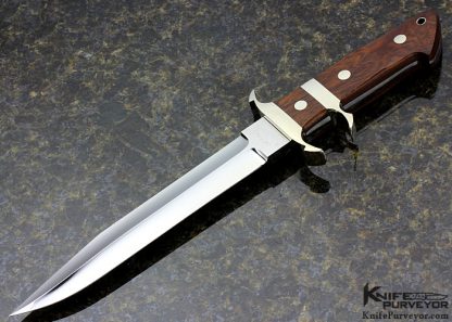 Masao Takahashi Custom Knife Walnut Big Bear Subhilt Fighter