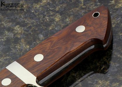 Masao Takahashi Custom Knife Walnut Big Bear Subhilt Fighter - Image 3