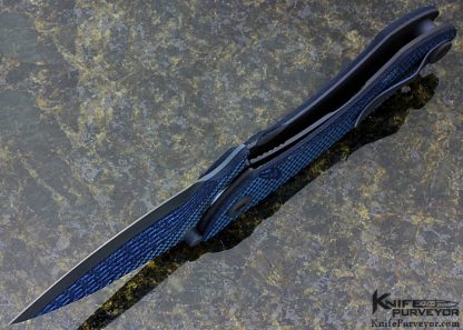 Warren Thomas Custom Knife Titanium and G10 Folding Knife - Image 5