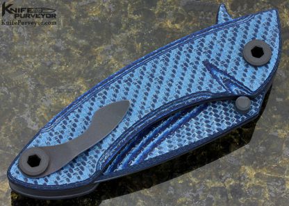 Warren Thomas Custom Knife Titanium and G10 Folding Knife - Image 3