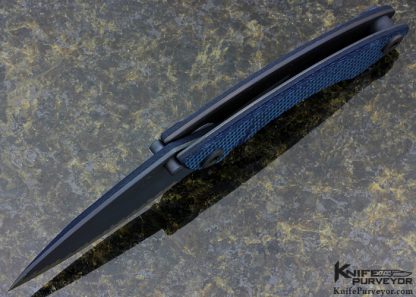 Warren Thomas Custom Knife Titanium and G10 Folding Knife - Image 4