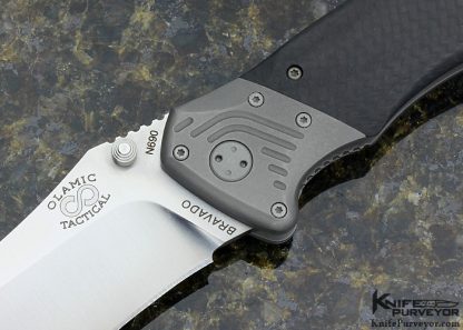 Olamic Cutlery Custom Knife Bravado Linerlock