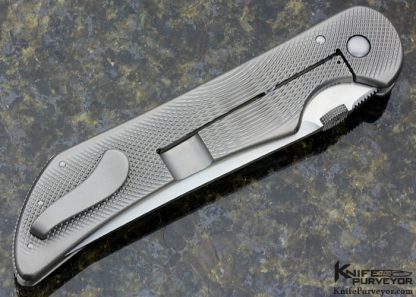 Sal Manaro Custom Knife Stingray Framelock - Image 3