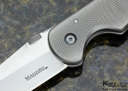 Sal Manaro Custom Knife Stingray Framelock - Image 2