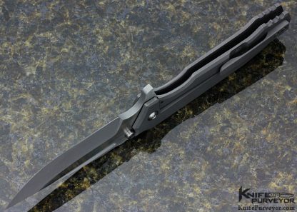 Peter Rassenti Custom Knife SNAFU Flipper Frame Lock - Image 5