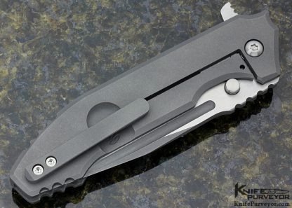 Peter Rassenti Custom Knife SNAFU Flipper Frame Lock - Image 3