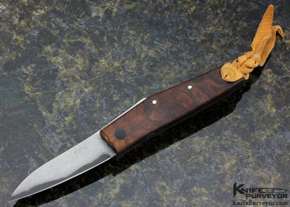 Ohta Custom Knife OFF S VG10 IW Friction Folder