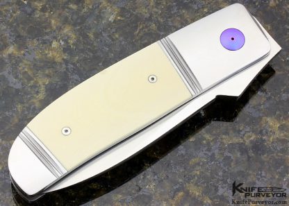 Michael Walker Custom Knife #001 Mammoth Blade Lock - Image 4