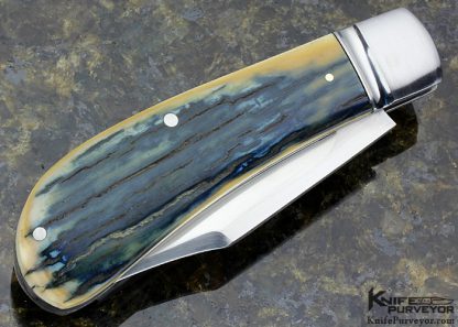 David Taber Custom Knife  Lanny's Clip Slip Joint - Image 4