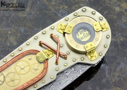 Van Barnett Custom Knife 2013 AKI Time Machine Linerlock - Image 5