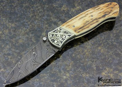 Wayne Reynolds Custom Knife Engraved Linerlock