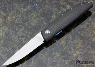 Des Horn Custom Knife The Ultimate Every Day Cary Knife Carbon Fiber Linerlock 14116