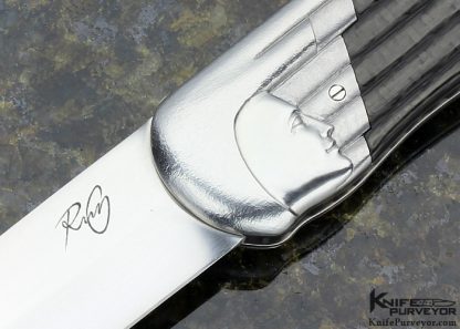 Josef Rusnak Custom Knife "Waylande" Lockback - Image 2