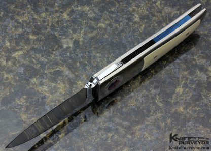 Michael Walker Custom Knife Titanium Interframe D-Lock - Image 6