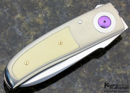 Michael Walker Custom Knife Titanium Interframe D-Lock - Image 4