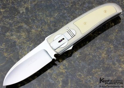 Michael Walker Custom Knife Titanium Interframe D-Lock