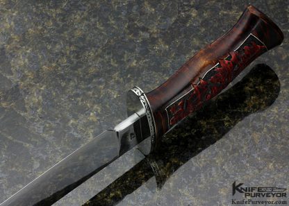 Jay Hendrickson Custom Knife "Autumn Leaves" Bowie - Image 8