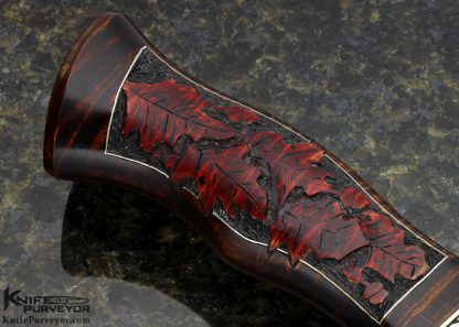 Jay Hendrickson Custom Knife "Autumn Leaves" Bowie - Image 6