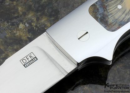 D.F. Kressler Custom Knife  Interframe Tail Lock - Image 2