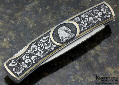 Doug Casteel Custom Knife Engraved Lockback - Image 4