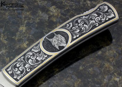 Doug Casteel Custom Knife Engraved Lockback - Image 3