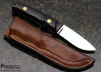 Bob Loveless Custom Knife Lawndale Improved Handle Drop Point Hunter - Image 4