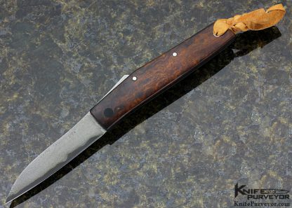 Ohta Custom Knife Desert Ironwood Friction Folder