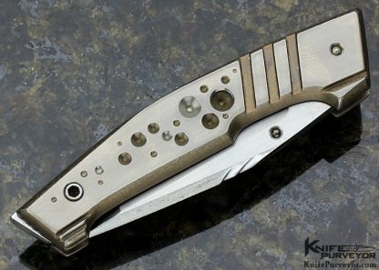 Jose de Braga Custom Knife Machined Titanium Slip Joint - Image 4