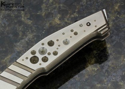 Jose de Braga Custom Knife Machined Titanium Slip Joint - Image 3